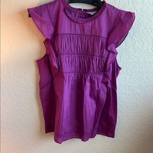 Purple Sleeveless Top